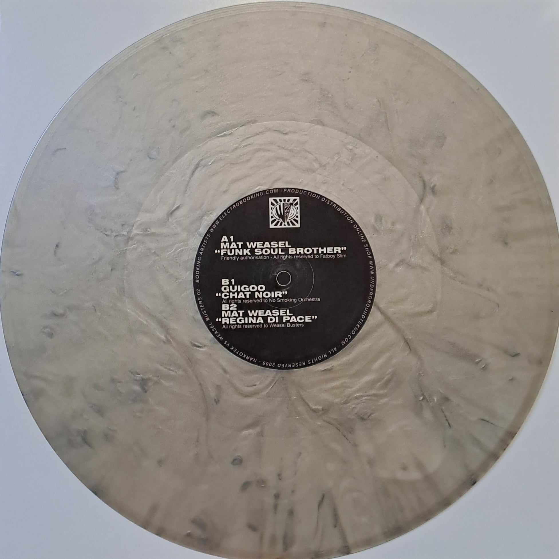 Narkotek VS Weasel Busters 02 (seulement le disque A) - vinyle freetekno